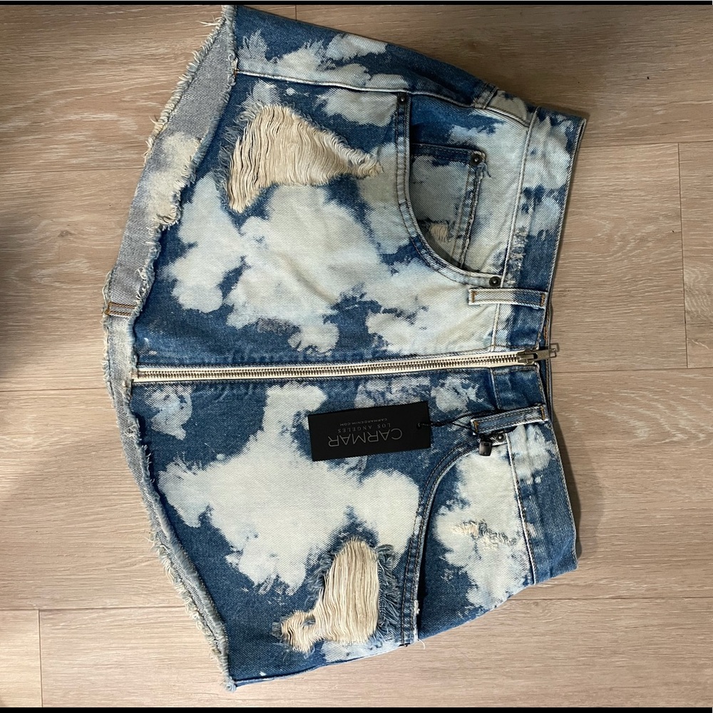 Brand New Carmar Denim Skirt